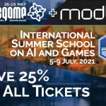 NG21 May special offer: The International Summer School on AI and Games this July!